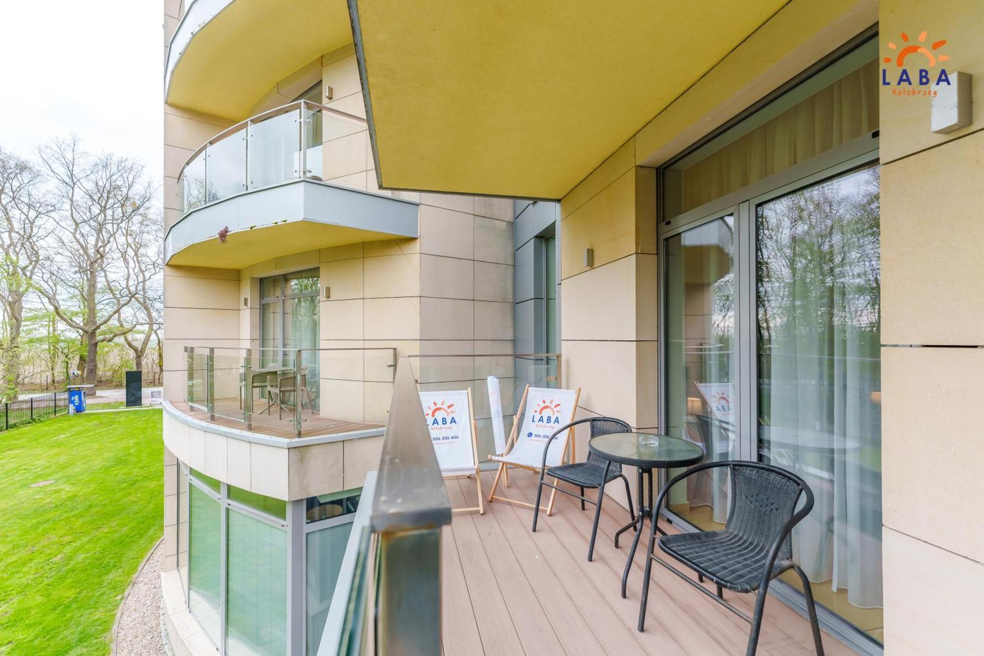 Laba Kolobrzeg Apartamenty Diune Z Parkingiem מראה חיצוני תמונה