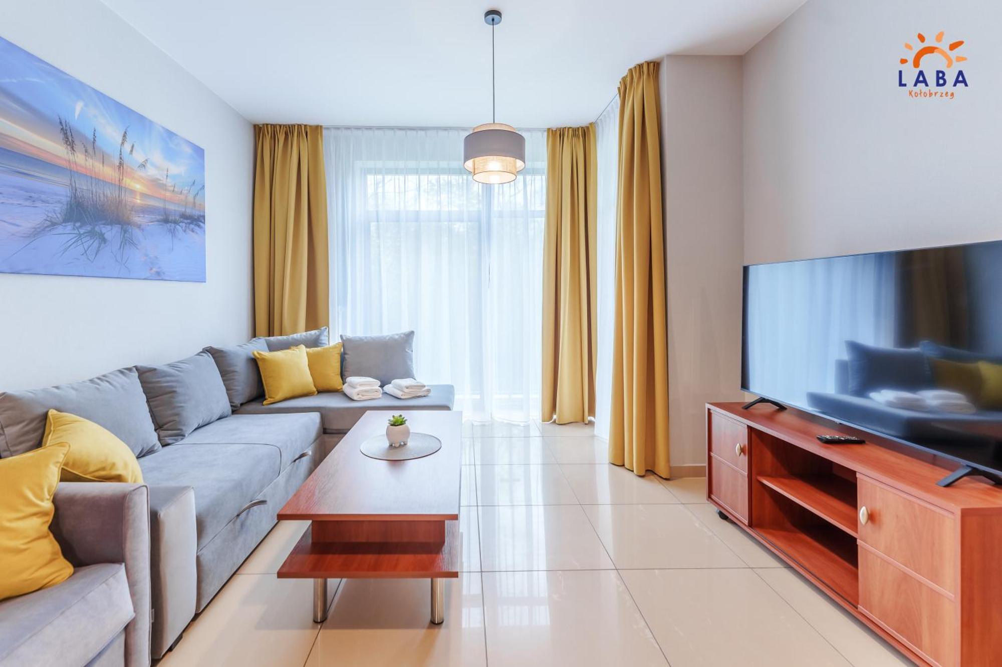 Laba Kolobrzeg Apartamenty Diune Z Parkingiem מראה חיצוני תמונה