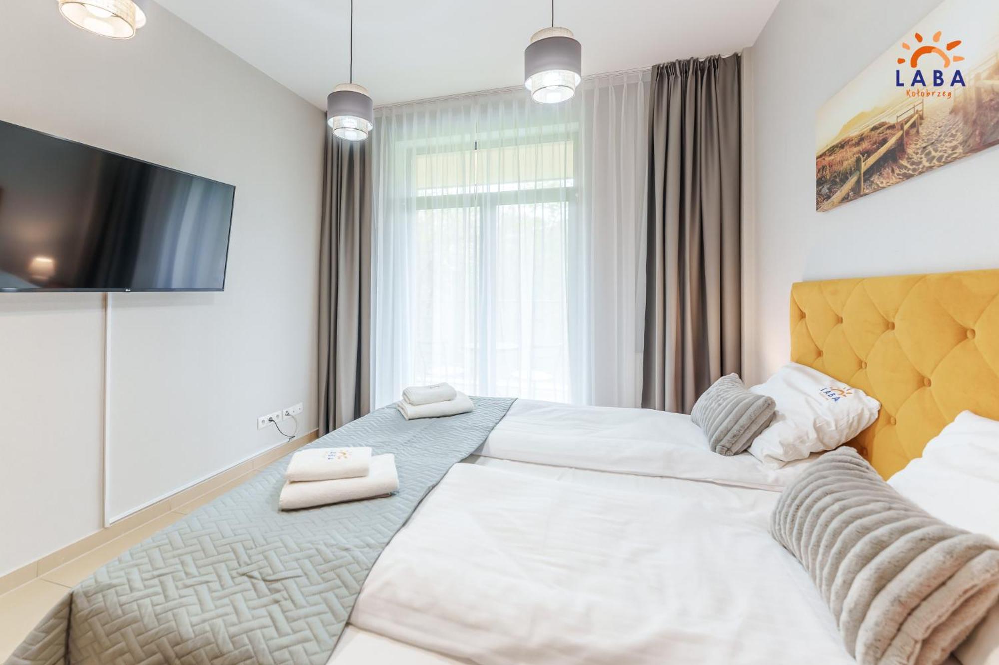 Laba Kolobrzeg Apartamenty Diune Z Parkingiem מראה חיצוני תמונה