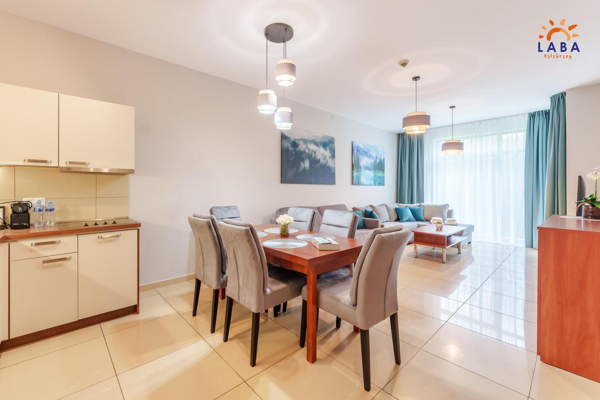 Laba Kolobrzeg Apartamenty Diune Z Parkingiem מראה חיצוני תמונה