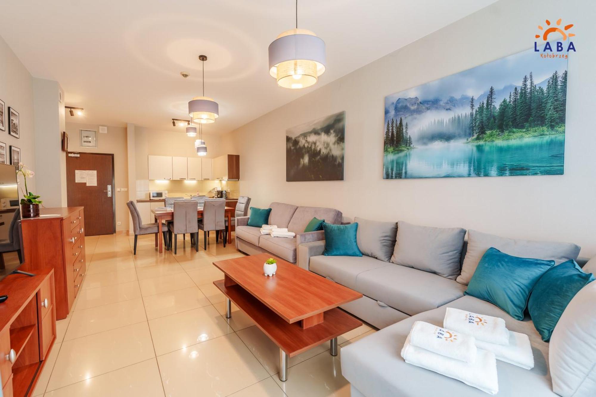 Laba Kolobrzeg Apartamenty Diune Z Parkingiem מראה חיצוני תמונה