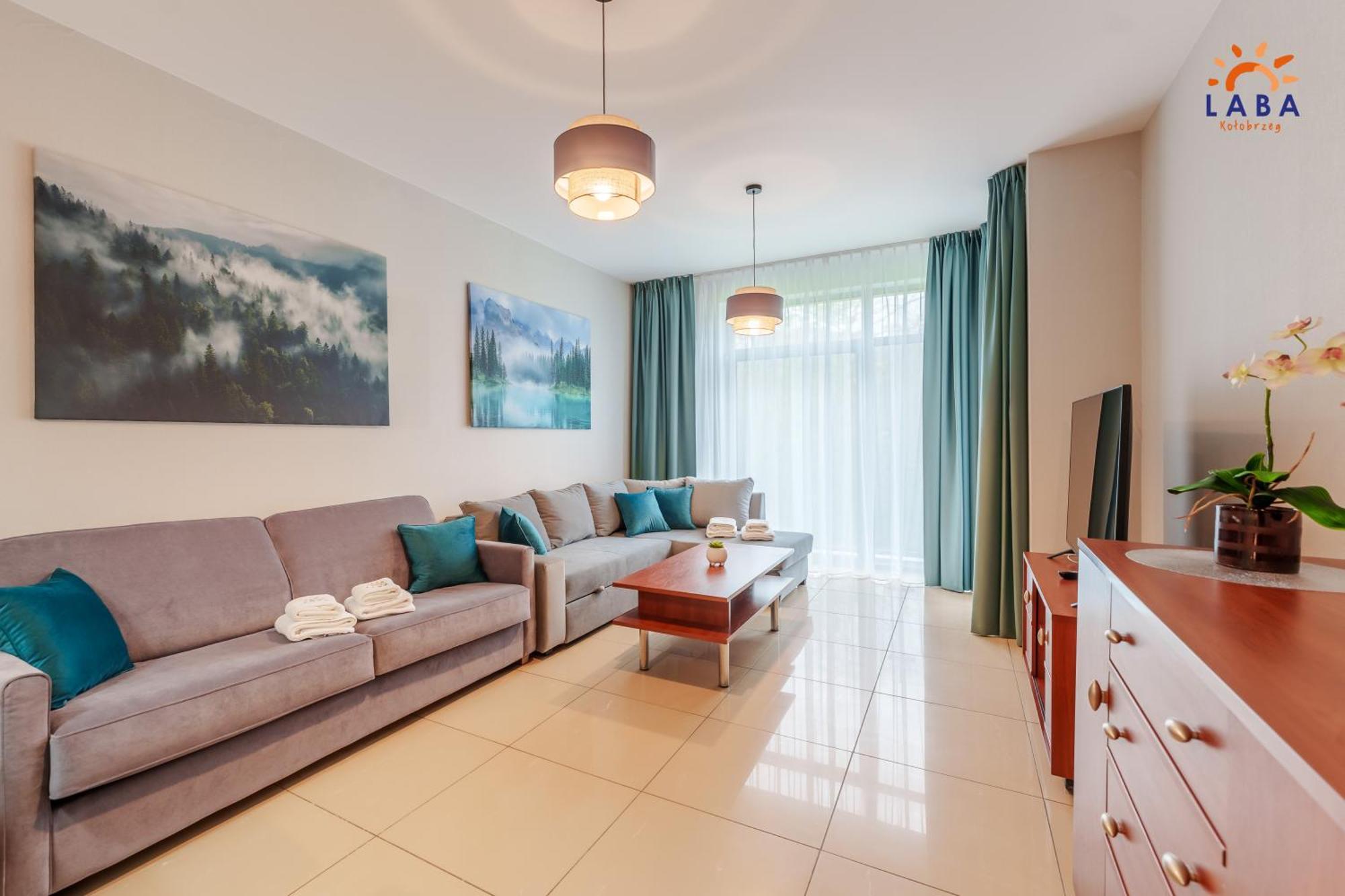 Laba Kolobrzeg Apartamenty Diune Z Parkingiem מראה חיצוני תמונה