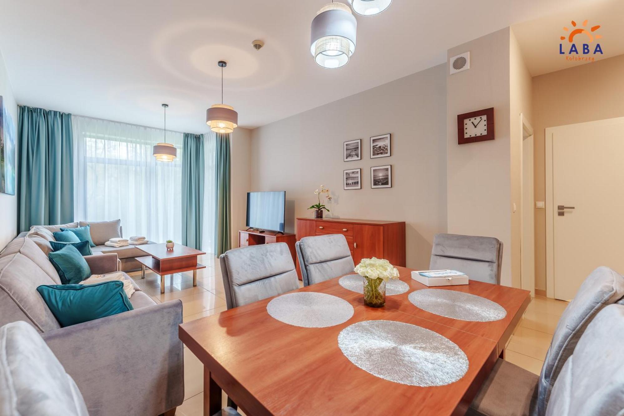 Laba Kolobrzeg Apartamenty Diune Z Parkingiem מראה חיצוני תמונה