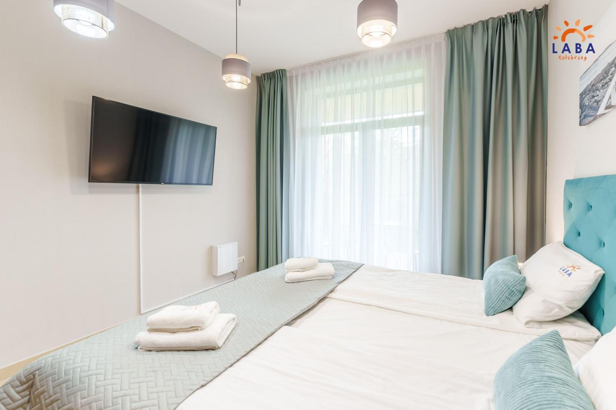 Laba Kolobrzeg Apartamenty Diune Z Parkingiem מראה חיצוני תמונה