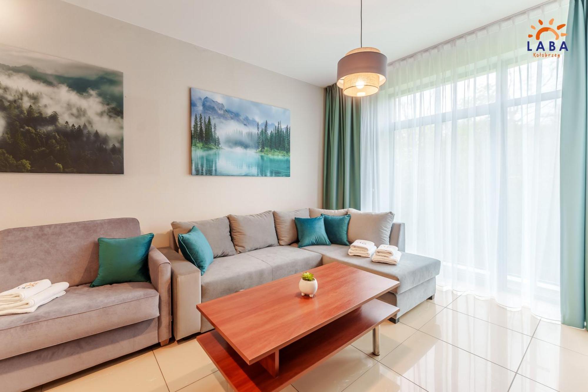 Laba Kolobrzeg Apartamenty Diune Z Parkingiem מראה חיצוני תמונה