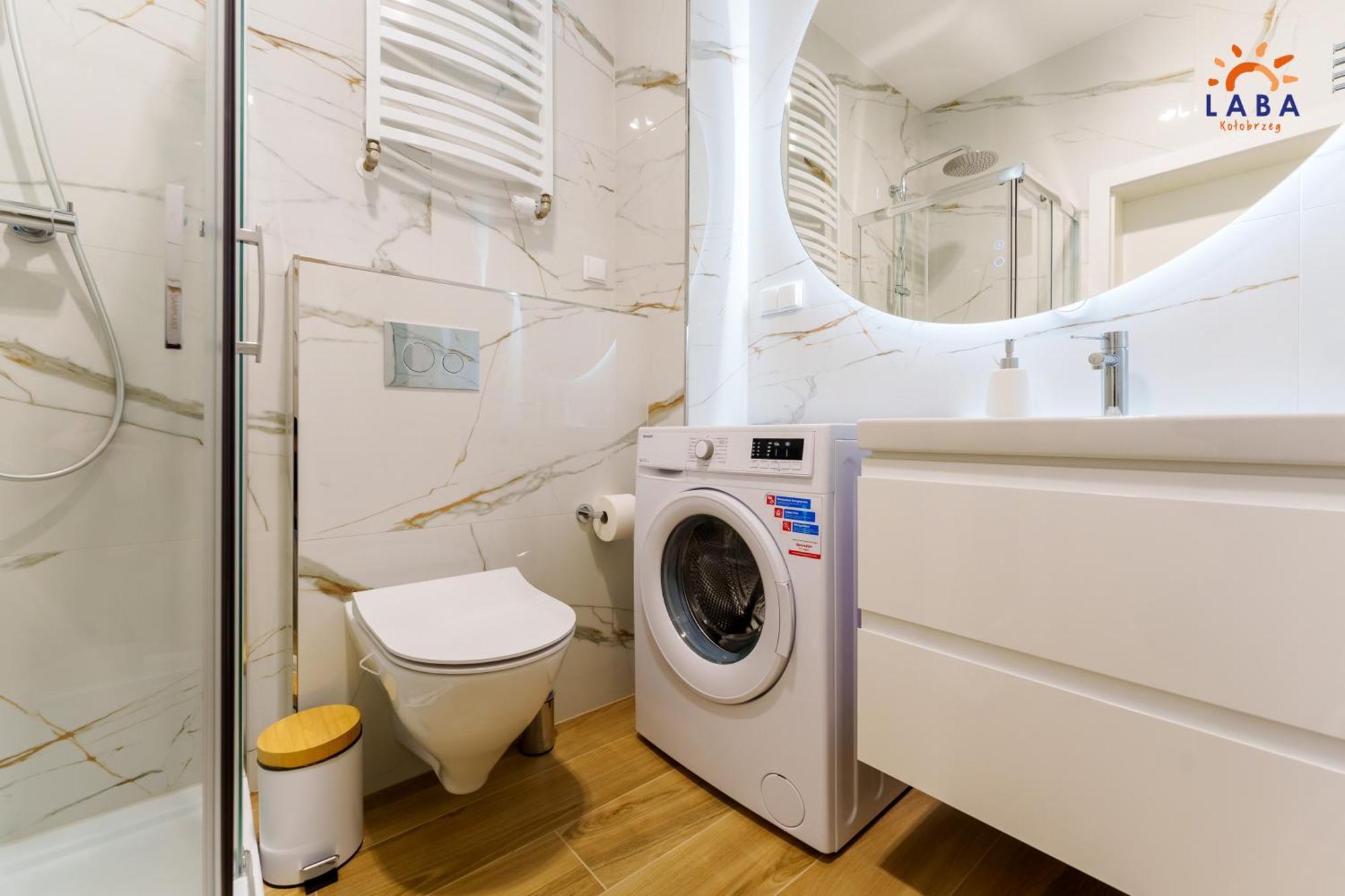 Laba Kolobrzeg Apartamenty Diune Z Parkingiem מראה חיצוני תמונה